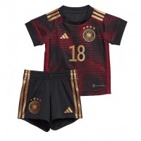 Camisa de Futebol Alemanha Jonas Hofmann #18 Equipamento Secundário Infantil Mundo 2022 Manga Curta (+ Calças curtas)